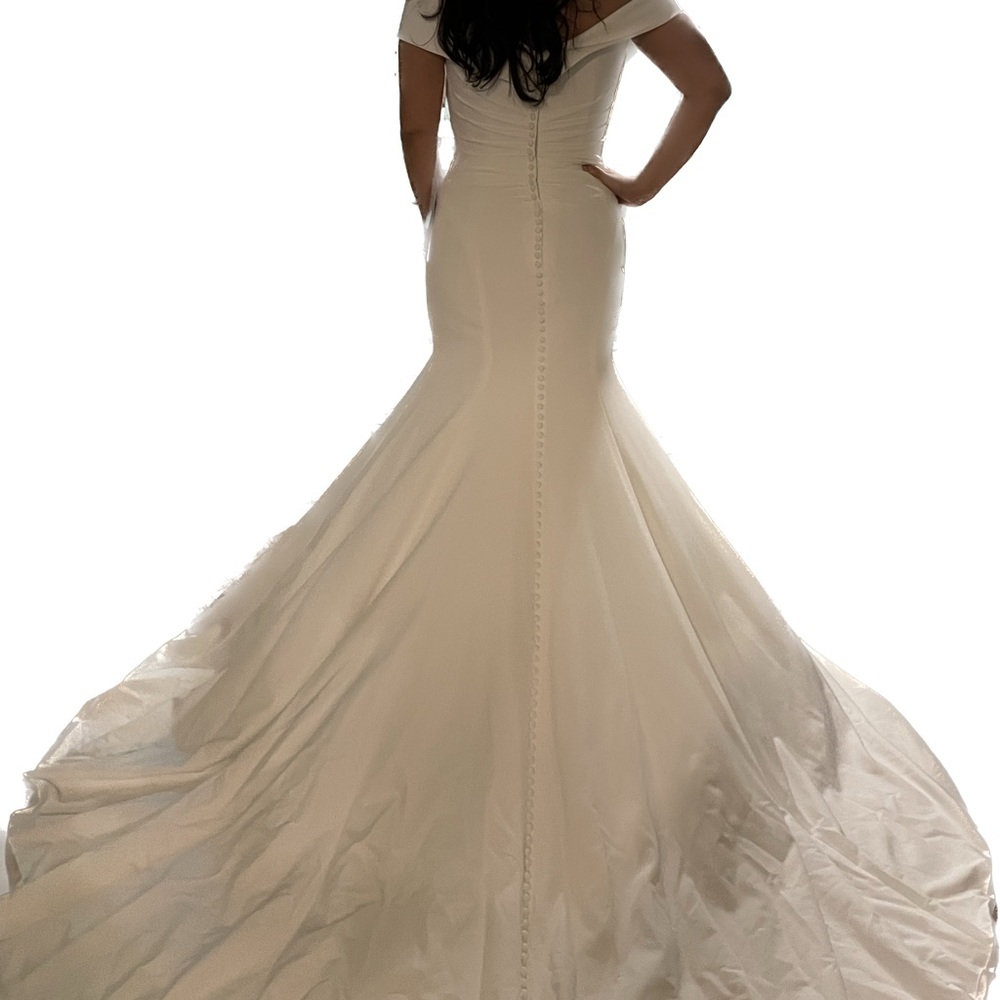NWT Sophia Tolli Emma Wedding dress Size 12 - Picture 6 of 7